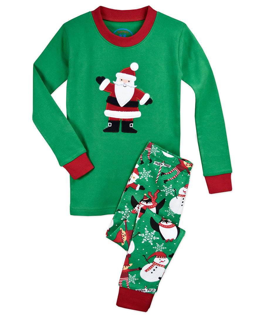 Long John Pj - North Pole Santa