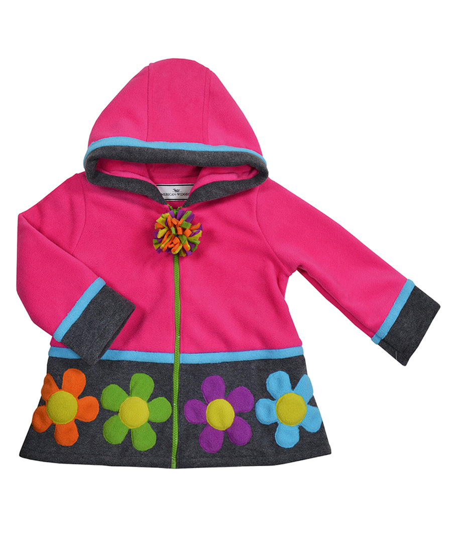 Color block flower jkt - Paloma pink