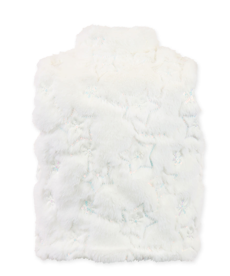 Zip Front Vest - Sparkle Star