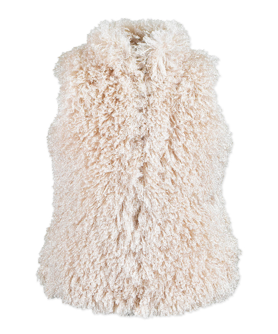 Teddy Vest - Blush Soft Poodle