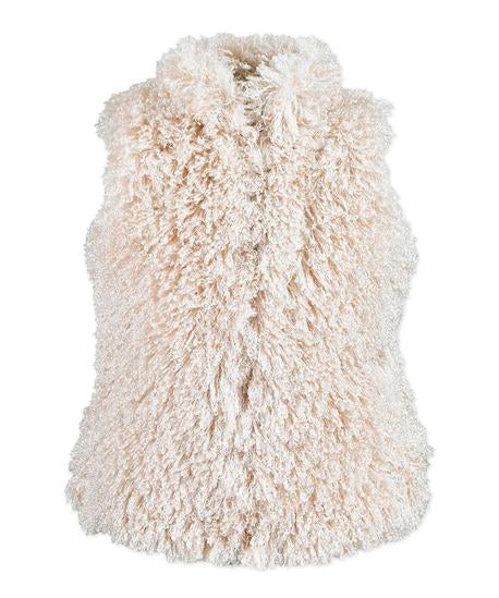 Teddy Vest - Blush Soft Poodle