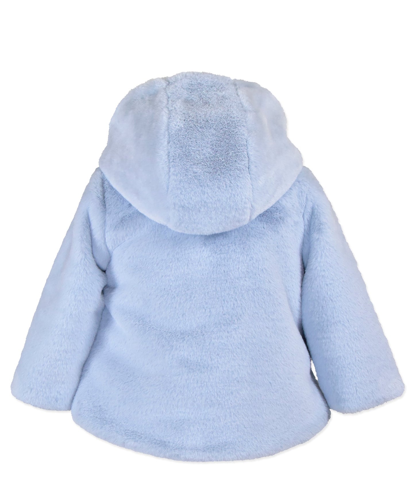 Bear Pocket Jacket - Baby blue puff