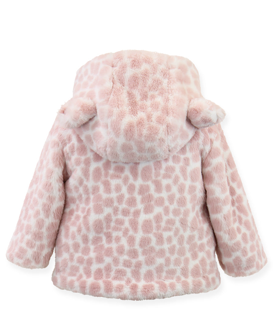 Snuggle Jacket - Pink giraffe