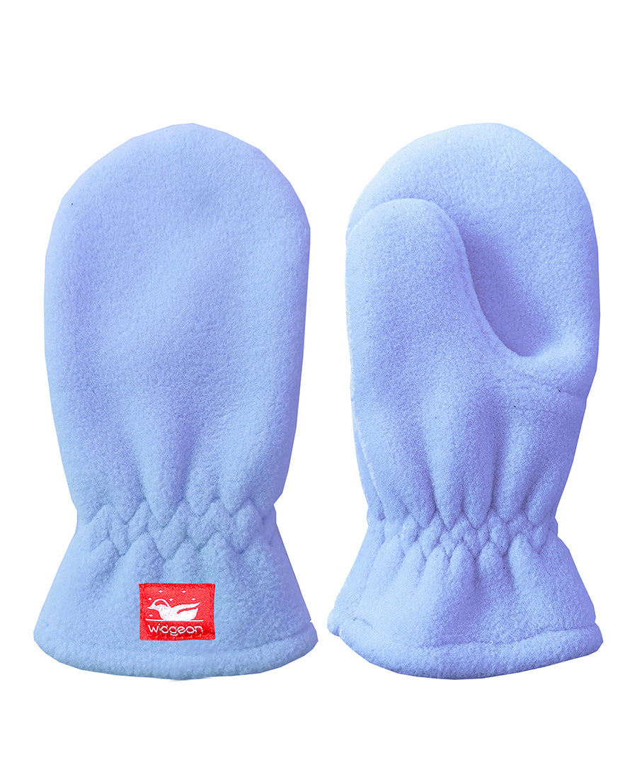 Polartec Fleece Mitten's to Match Warmplus Jackets - Light blue