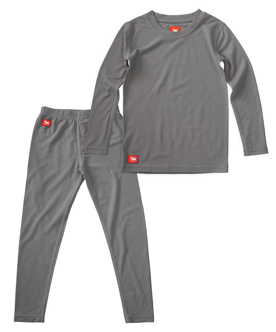 Merino wool long john - Ash grey