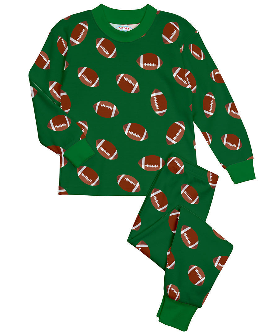 Super Soft Classic Pajama Set - Football