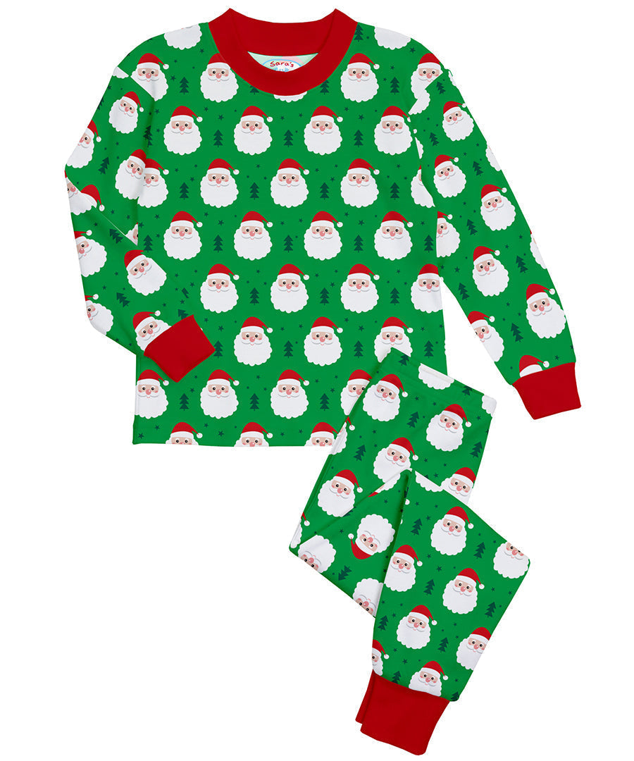 Super Soft Classic Pajama Set - Happy Santa