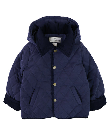 Detachable hood jacket - Navy