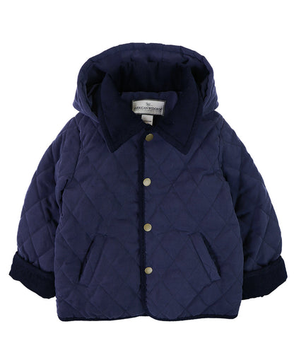 Detachable hood jacket - Navy