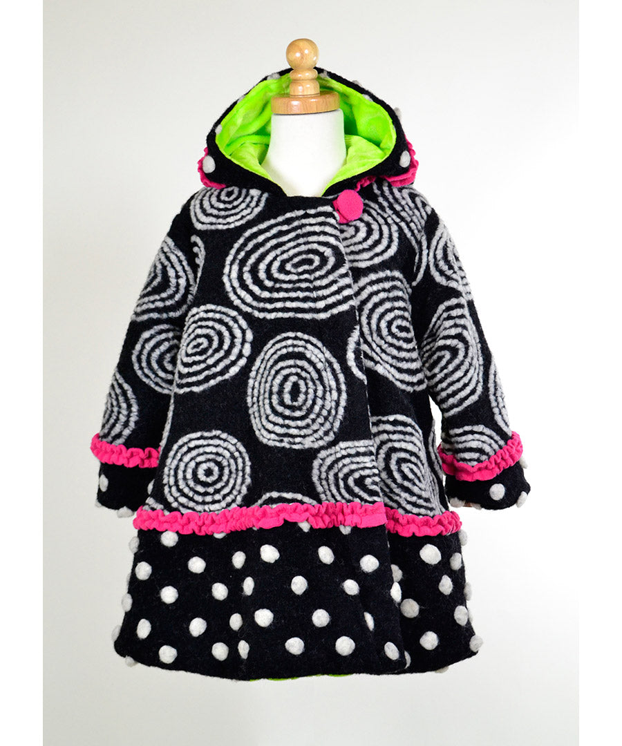 Hooded swirl & twirl - Circles