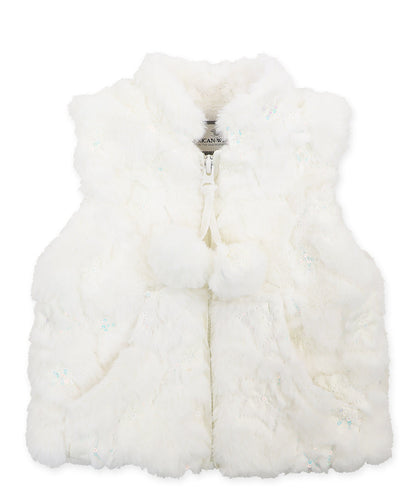 Zip Front Vest - Sparkle Star
