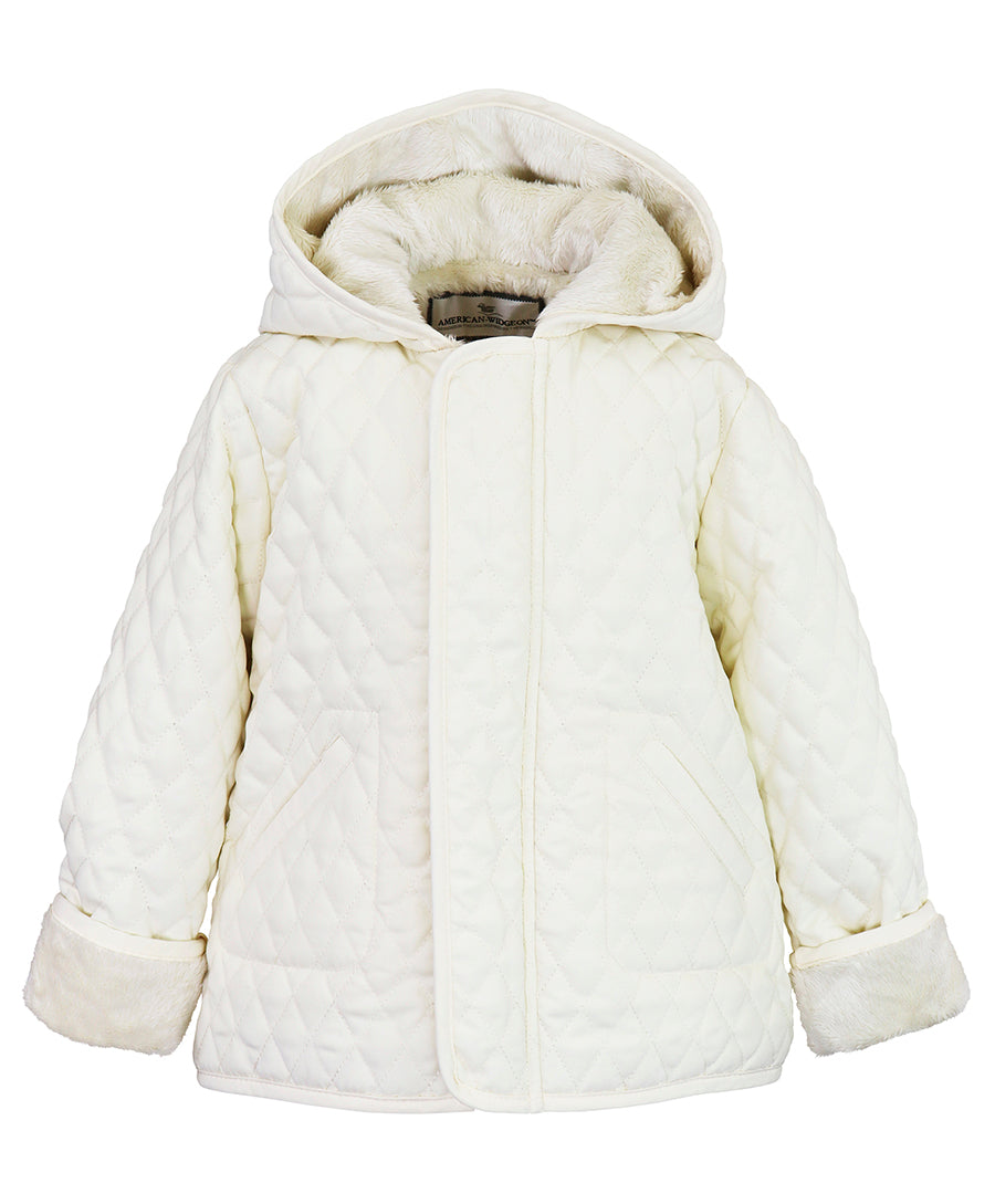 Hooded Barn Jacket - Vanilla