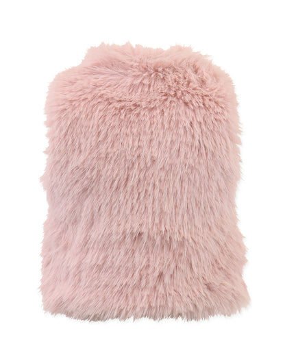 Zip Up Vest - Berry Rain Shag