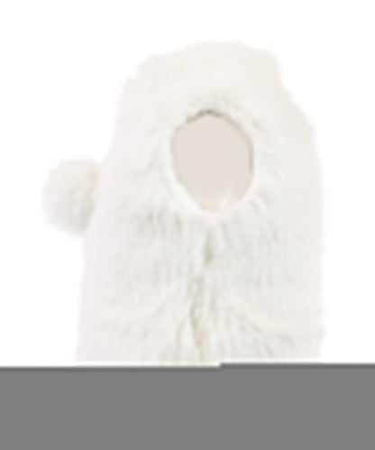 Zip Up Vest - Snow rain shag