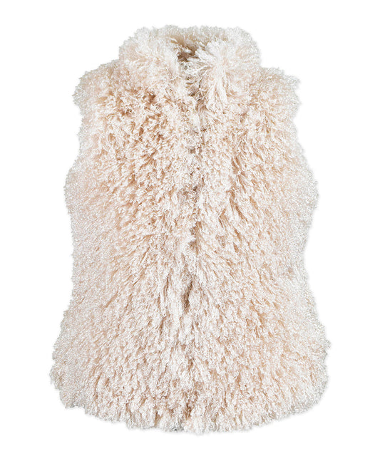 Teddy Vest - Blush Soft Poodle