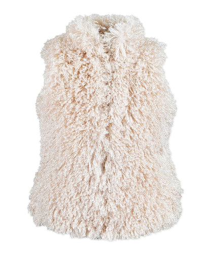 Teddy Vest - Blush Soft Poodle