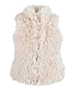 Teddy Vest - Blush Soft Poodle