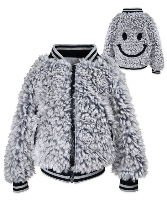 Happy Lil Varsity - Grey Hedgehog