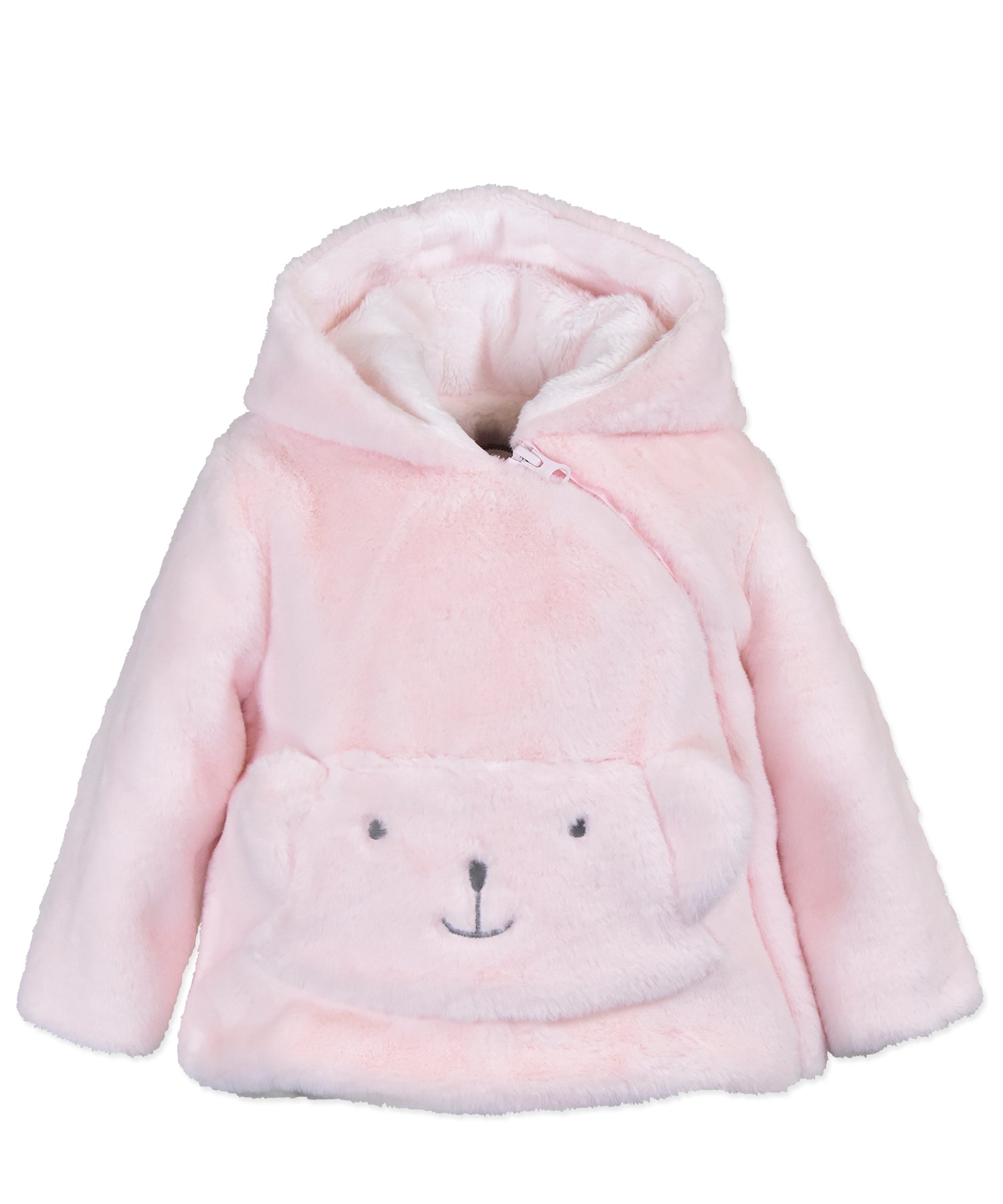 Bear Pocket Jacket - Rose puff