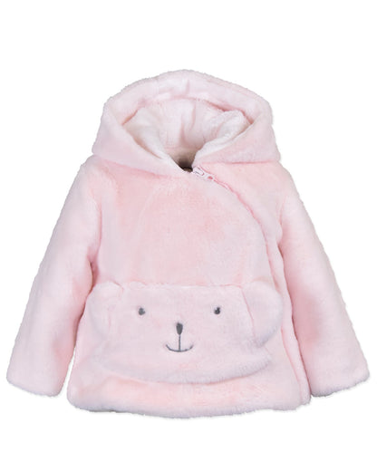 Bear Pocket Jacket - Rose puff