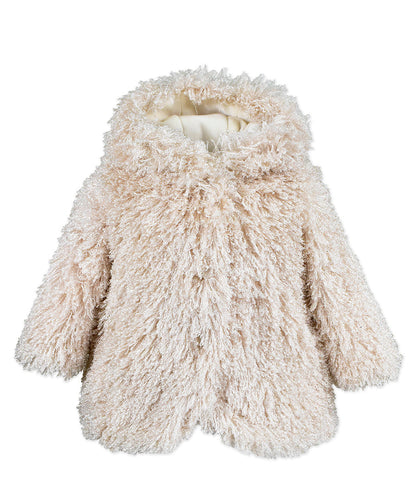 Hooded Jacket - Blush Soft Poodle