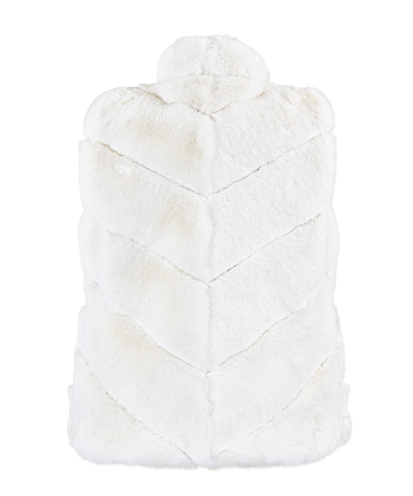Zip Up Vest - Snow Layer Cake