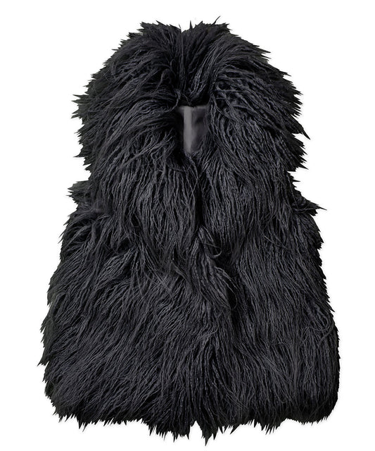 Shawl collar vest - Midnight Icicle