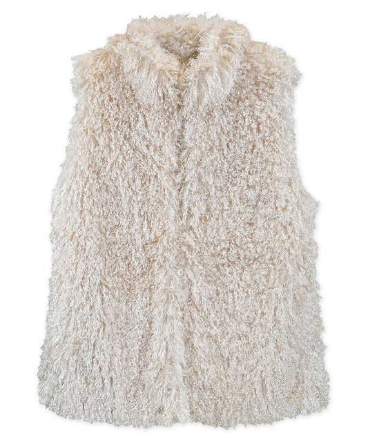Adult Sized Teddy vest - Blush Soft Poodle
