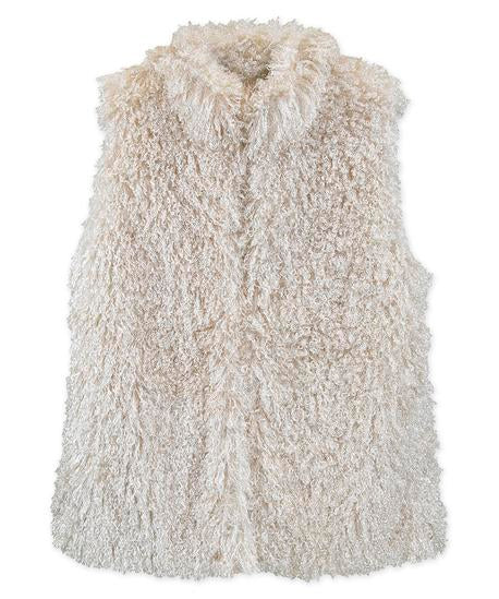 Adult Sized Teddy vest - Blush Soft Poodle