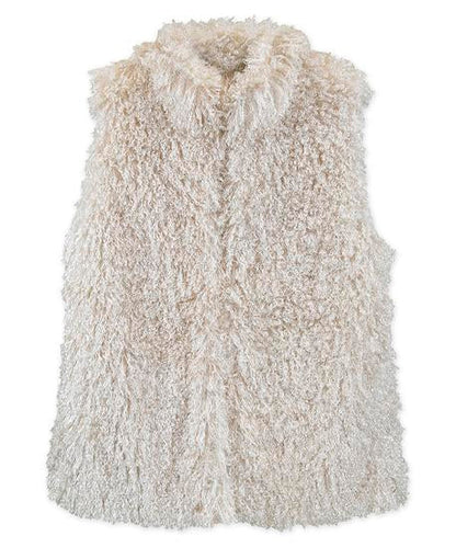 Adult Sized Teddy vest - Blush Soft Poodle