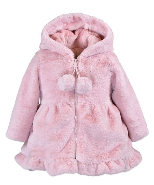 Pompon Tulip Coat - Rose puff