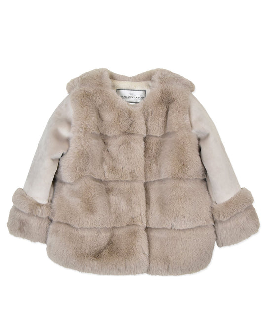 Puff Jacket - Mocha Cake