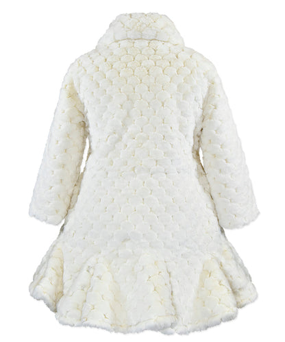 Wrap Collar Coat - Marshmallow