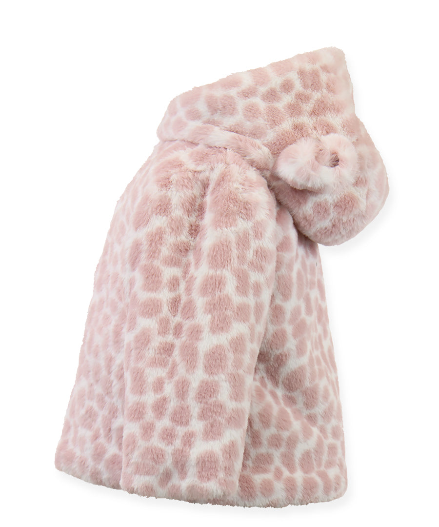 Snuggle Jacket - Pink giraffe