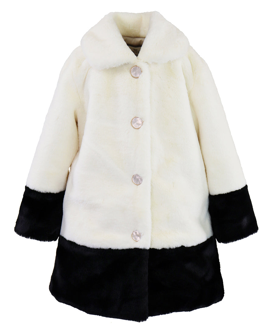 Contrast Coat - Vanilla puff