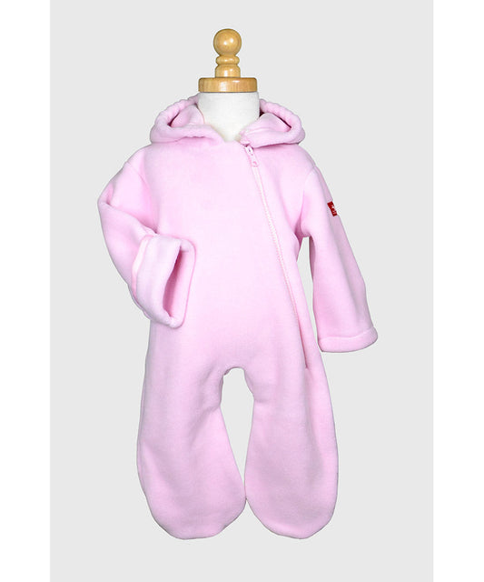 Warmplus Fleece Bunting - Light pink