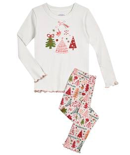 Girls snug fit pj - Tree Tweet