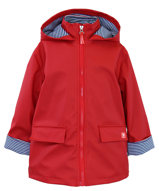 Unisex Raincoat - Lollipop red